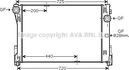 Ava Quality Cooling MS 2474 - Jäähdytin,moottorin jäähdytys inparts.fi