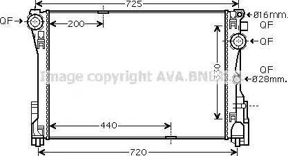 Ava Quality Cooling MS2575 - Jäähdytin,moottorin jäähdytys inparts.fi