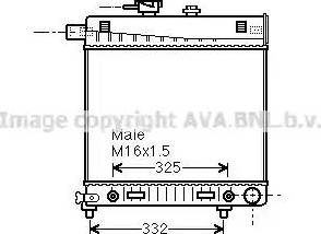 Ava Quality Cooling MS 2150 - Jäähdytin,moottorin jäähdytys inparts.fi