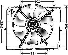 Ava Quality Cooling MS 7503 - Tuuletin, moottorin jäähdytys inparts.fi