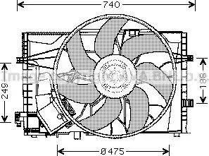 Ava Quality Cooling MS 7507 - Tuuletin, moottorin jäähdytys inparts.fi