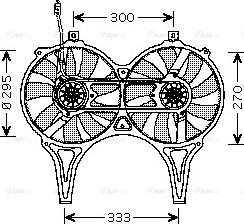 Ava Quality Cooling MS 7514 - Tuuletin, moottorin jäähdytys inparts.fi