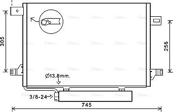 Ava Quality Cooling MSA5572D - Lauhdutin, ilmastointilaite inparts.fi