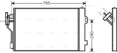 Ava Quality Cooling MSA5352D - Lauhdutin, ilmastointilaite inparts.fi