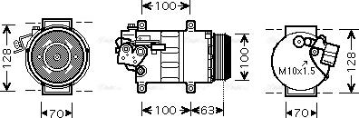 Ava Quality Cooling MSAK404 - Kompressori, ilmastointilaite inparts.fi