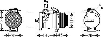 Ava Quality Cooling MSAK530 - Kompressori, ilmastointilaite inparts.fi