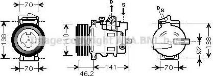 Ava Quality Cooling MSAK091 - Kompressori, ilmastointilaite inparts.fi