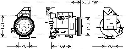 Ava Quality Cooling MSAK075 - Kompressori, ilmastointilaite inparts.fi