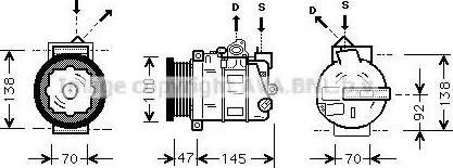 Ava Quality Cooling MSAK390 - Kompressori, ilmastointilaite inparts.fi