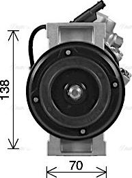 Ava Quality Cooling MSAK747 - Kompressori, ilmastointilaite inparts.fi