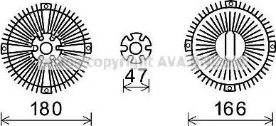 Ava Quality Cooling MS C528 - Kytkin, jäähdytystuuletin inparts.fi