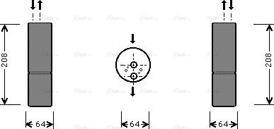 Ava Quality Cooling MS D053 - Kuivain, ilmastointilaite inparts.fi