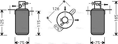 Ava Quality Cooling MS D373 - Kuivain, ilmastointilaite inparts.fi