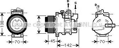 Ava Quality Cooling MS K430 - Kompressori, ilmastointilaite inparts.fi