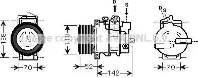 Ava Quality Cooling MSK590 - Kompressori, ilmastointilaite inparts.fi