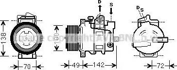 Ava Quality Cooling MSK566 - Kompressori, ilmastointilaite inparts.fi