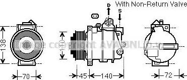 Ava Quality Cooling MSK568 - Kompressori, ilmastointilaite inparts.fi