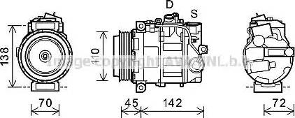 Ava Quality Cooling MSK580 - Kompressori, ilmastointilaite inparts.fi