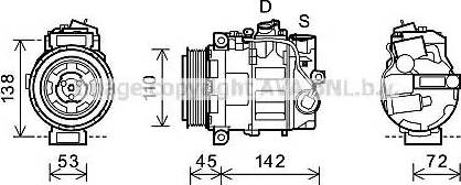 Ava Quality Cooling MSK577 - Kompressori, ilmastointilaite inparts.fi