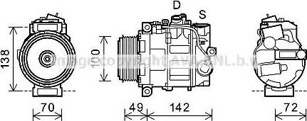 Ava Quality Cooling MSK602 - Kompressori, ilmastointilaite inparts.fi