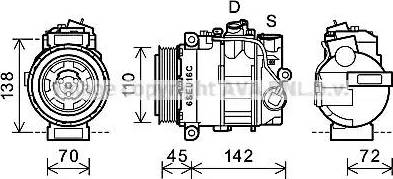 Ava Quality Cooling MSK614 - Kompressori, ilmastointilaite inparts.fi