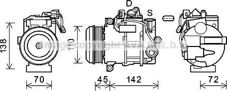 Ava Quality Cooling MSK683 - Kompressori, ilmastointilaite inparts.fi