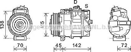 Ava Quality Cooling MSK635 - Kompressori, ilmastointilaite inparts.fi