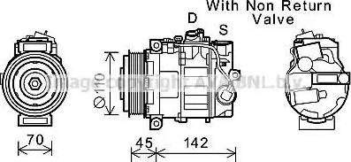 Ava Quality Cooling MSK637 - Kompressori, ilmastointilaite inparts.fi