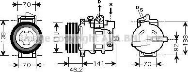 Ava Quality Cooling MSK091 - Kompressori, ilmastointilaite inparts.fi