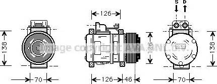 Ava Quality Cooling MS K097 - Kompressori, ilmastointilaite inparts.fi