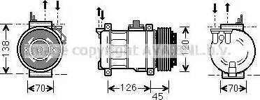 Ava Quality Cooling MS K276 - Kompressori, ilmastointilaite inparts.fi