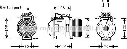 Ava Quality Cooling MS K273 - Kompressori, ilmastointilaite inparts.fi