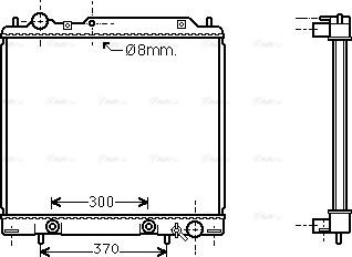 Ava Quality Cooling MT 2159 - Jäähdytin,moottorin jäähdytys inparts.fi