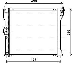 Ava Quality Cooling MT2243 - Jäähdytin,moottorin jäähdytys inparts.fi