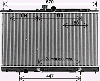 Ava Quality Cooling MT 2214 - Jäähdytin,moottorin jäähdytys inparts.fi