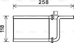 Ava Quality Cooling MTA6254 - Lämmityslaitteen kenno inparts.fi