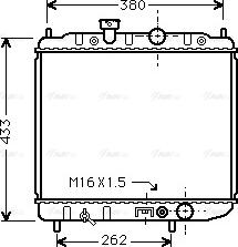 Ava Quality Cooling MTA2036 - Jäähdytin,moottorin jäähdytys inparts.fi