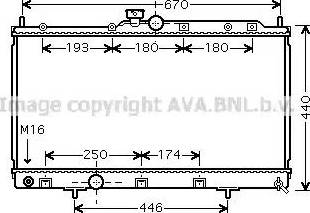 Ava Quality Cooling MTA2198 - Jäähdytin,moottorin jäähdytys inparts.fi