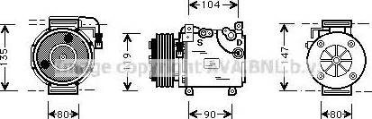 Ava Quality Cooling MTAK020 - Kompressori, ilmastointilaite inparts.fi