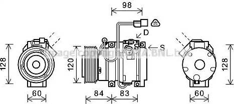 Ava Quality Cooling MTK227 - Kompressori, ilmastointilaite inparts.fi