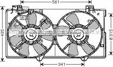 Ava Quality Cooling MZ 7529 - Tuuletin, moottorin jäähdytys inparts.fi