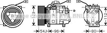 Ava Quality Cooling MZ K233 - Kompressori, ilmastointilaite inparts.fi