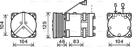 Ava Quality Cooling NHAK011 - Kompressori, ilmastointilaite inparts.fi