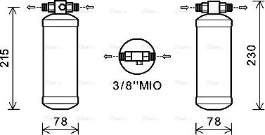 Ava Quality Cooling NHD009 - Kuivain, ilmastointilaite inparts.fi