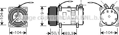 Ava Quality Cooling NHK001 - Kompressori, ilmastointilaite inparts.fi