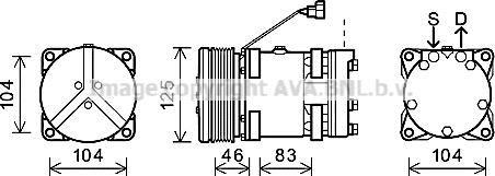 Ava Quality Cooling NHK011 - Kompressori, ilmastointilaite inparts.fi