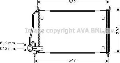 Ava Quality Cooling OL 5295 - Lauhdutin, ilmastointilaite inparts.fi