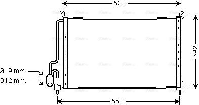 Ava Quality Cooling OL 5229 - Lauhdutin, ilmastointilaite inparts.fi