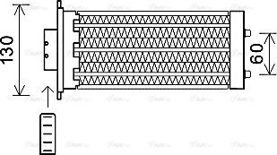 Ava Quality Cooling OL6573 - Lämmityslaitteen kenno inparts.fi