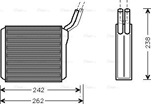 Ava Quality Cooling OL 6205 - Lämmityslaitteen kenno inparts.fi